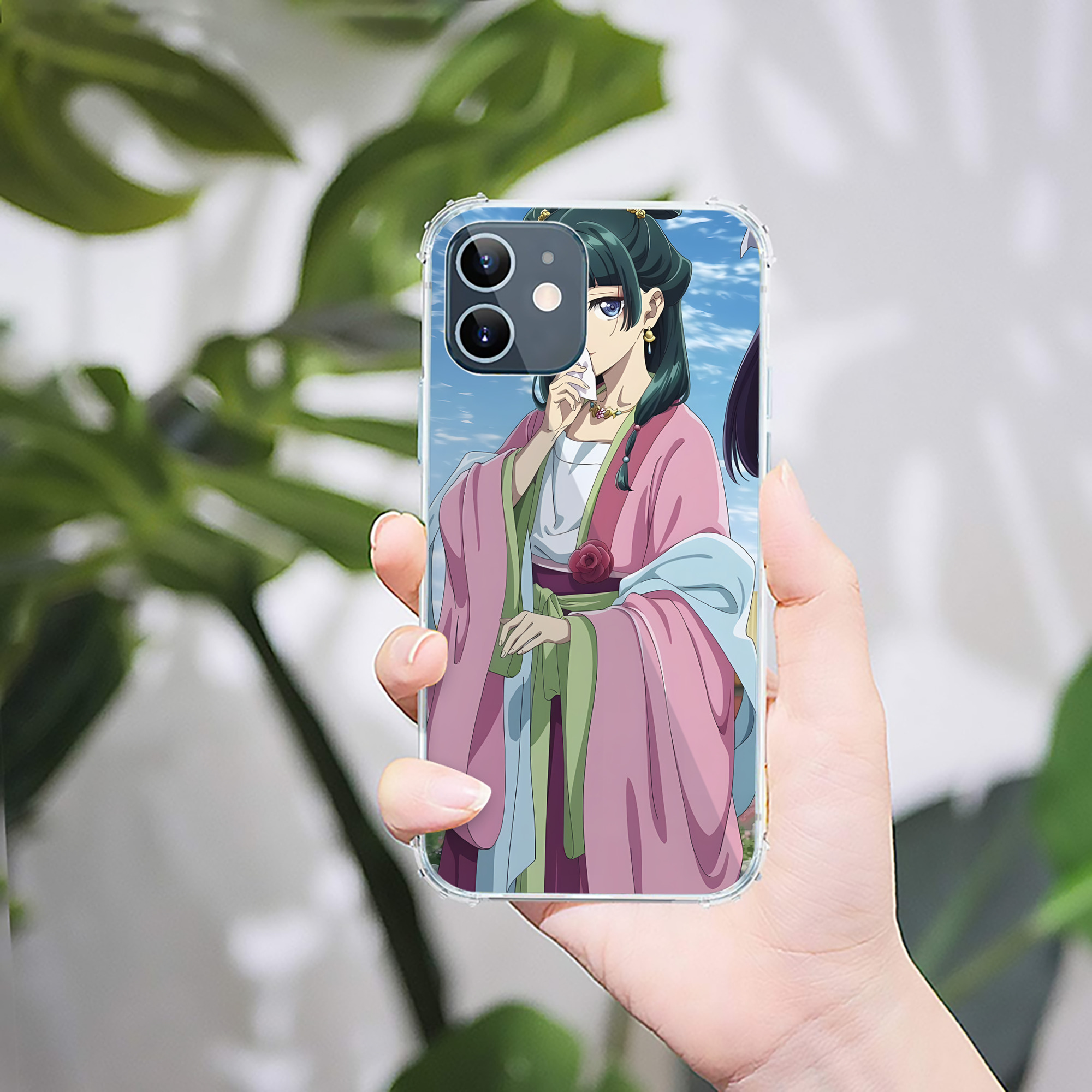 （画像用） 薬屋のひとりごと The Apothecary Diaries 【iPhone 12シリーズ対応】透明スマホケース（クリアソフトケース）